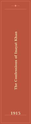 The Confessions of Inayat Khan